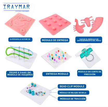 Módulos para training laparoscópico o de cirugía robótica